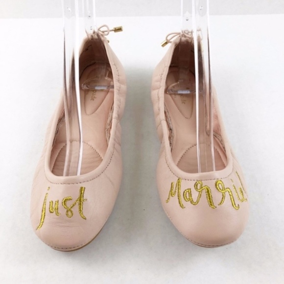 kate spade just married flats